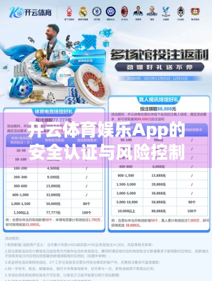 开云体育娱乐App的安全认证与风险控制方法，用户隐私保护与平台合规的双重保障