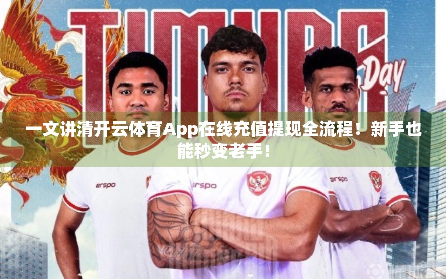 一文讲清开云体育App在线充值提现全流程！新手也能秒变老手！