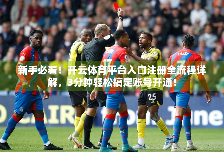 新手必看！开云体育平台入口注册全流程详解，3分钟轻松搞定账号开通！