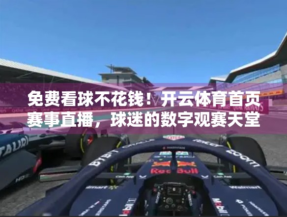 免费看球不花钱！开云体育首页赛事直播，球迷的数字观赛天堂来了！