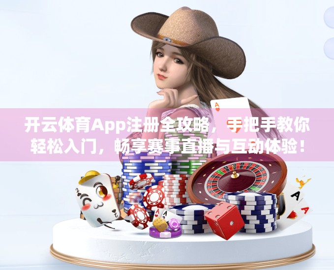 开云体育App注册全攻略，手把手教你轻松入门，畅享赛事直播与互动体验！